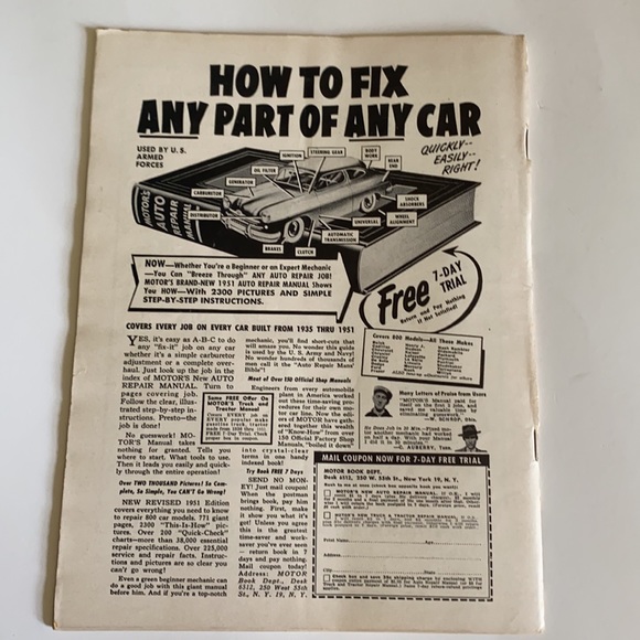 Speed Age Vintage Auto Racing Magazine, December 1951, Vol. 5 No. 8 - Picture 10 of 13